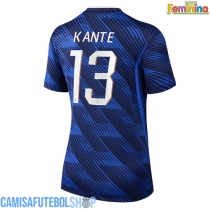Camisa de time de futebol França Kante #13 Replicas 1º Equipamento Feminina Mundo 2026 Manga Curta